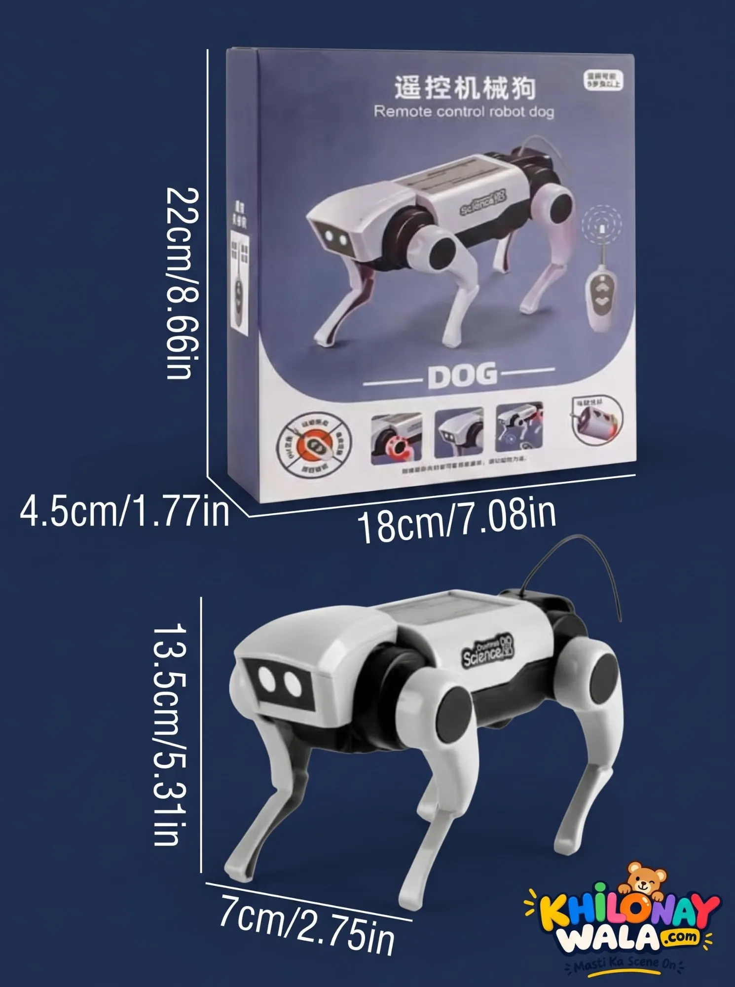 Remote Control Robot Dog & Cat — DIY Science Kit