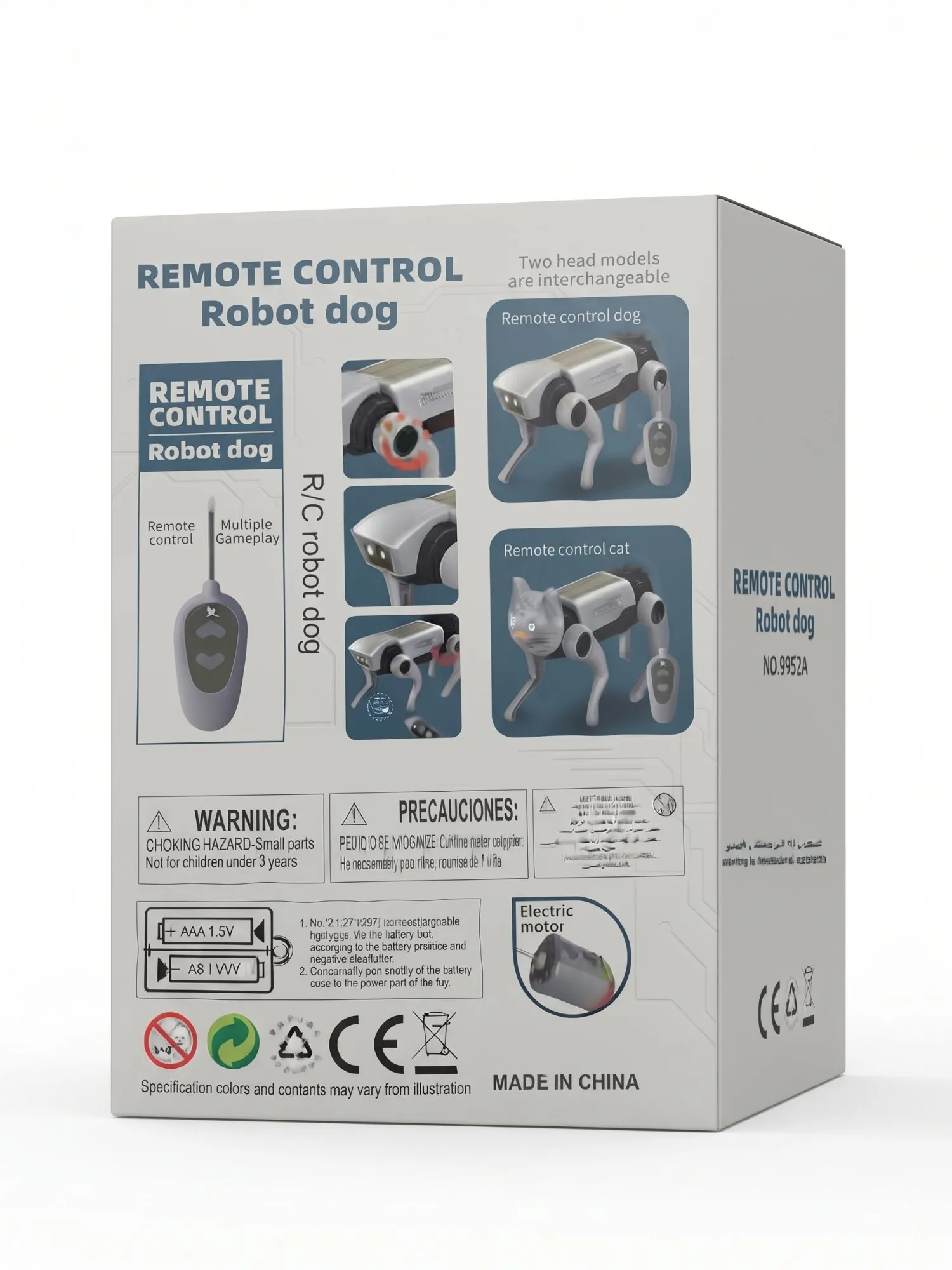 Remote Control Robot Dog & Cat — DIY Science Kit